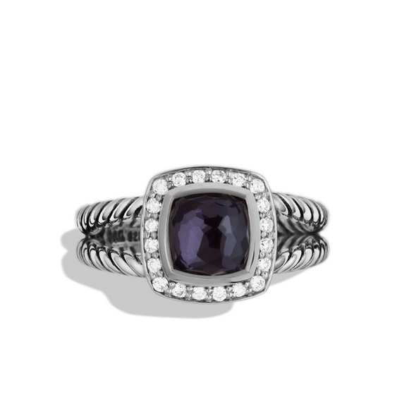 David Yurman Jewelry - David Yurman Petite Albion Ring Black Orchid